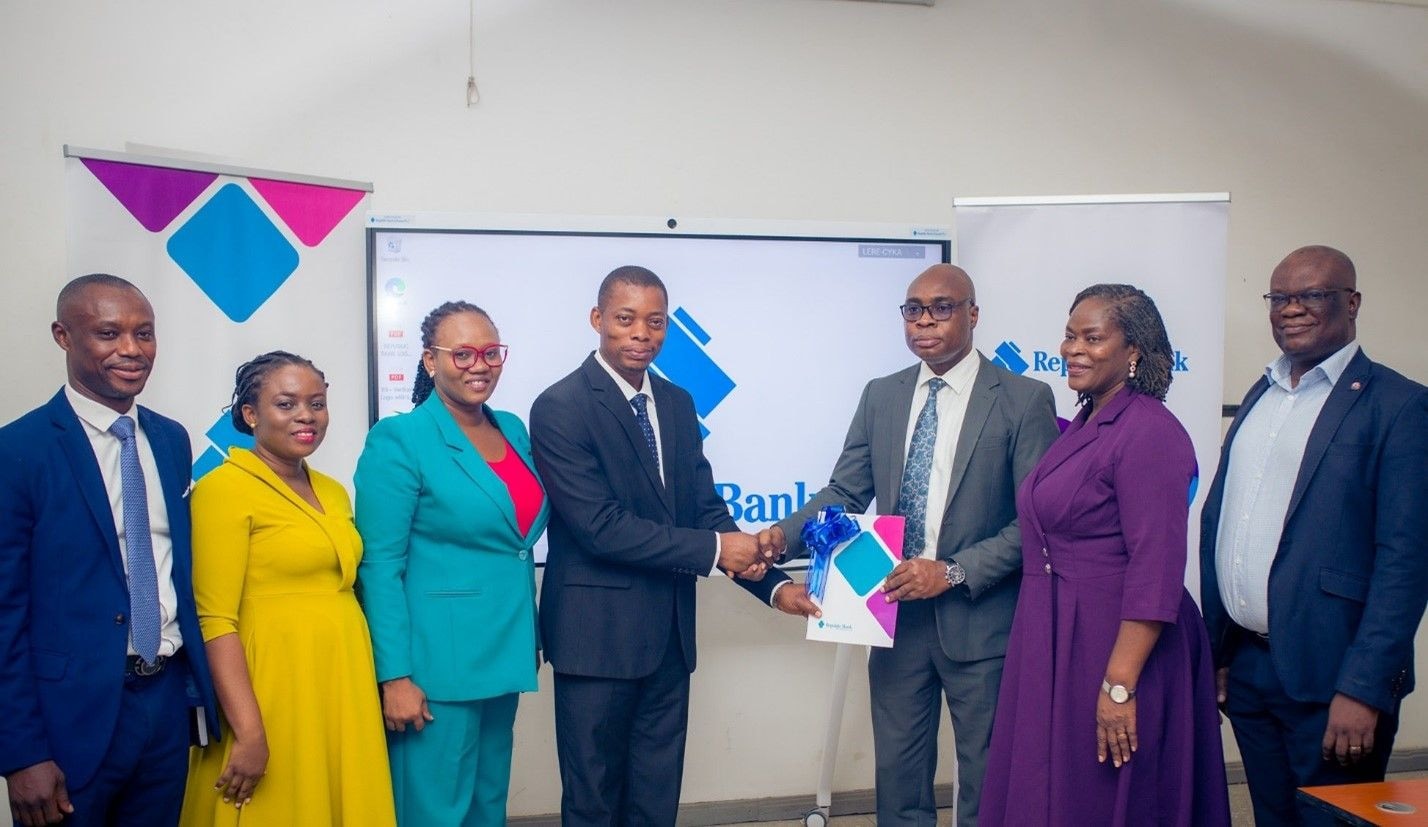 Republic Bank donates Smart Board to University of Education