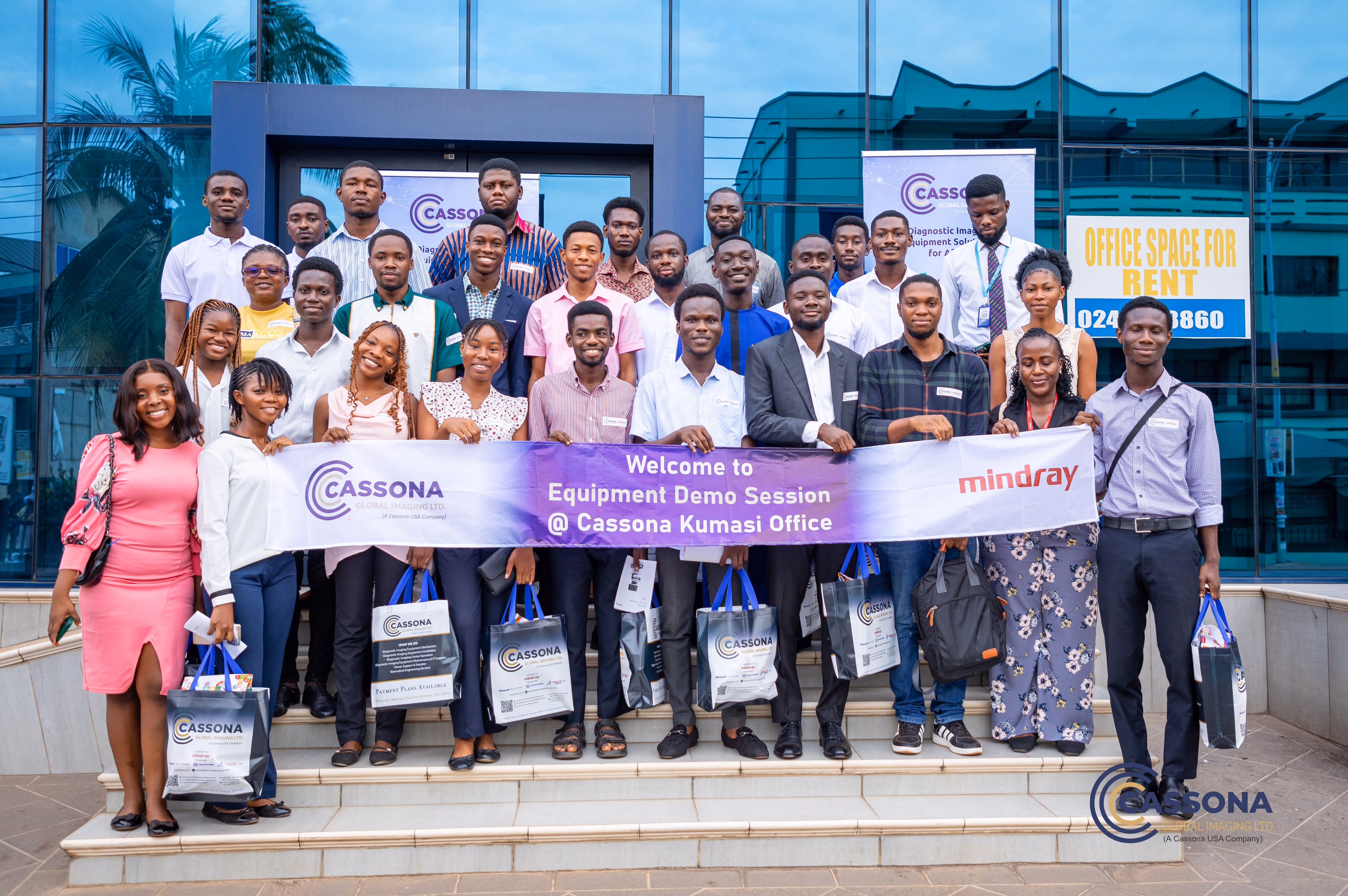 Cassona Global enlightens Kumasi healthcare professionals on Mindray ultrasound imaging techniques