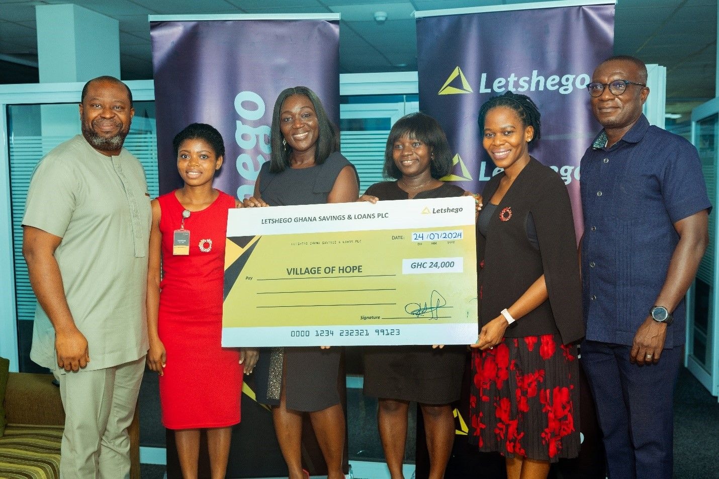 Letshego sponsors Village of Hope University Students
