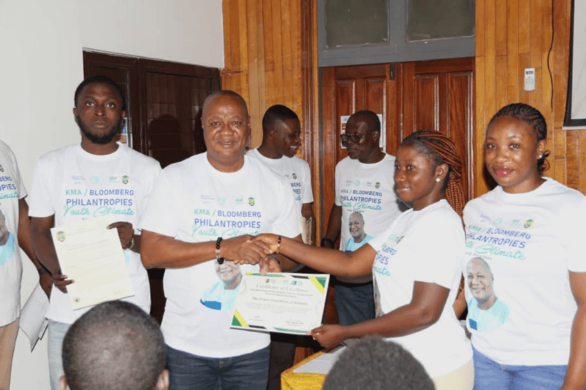 Youth groups receive US$50,000 to combat climate change