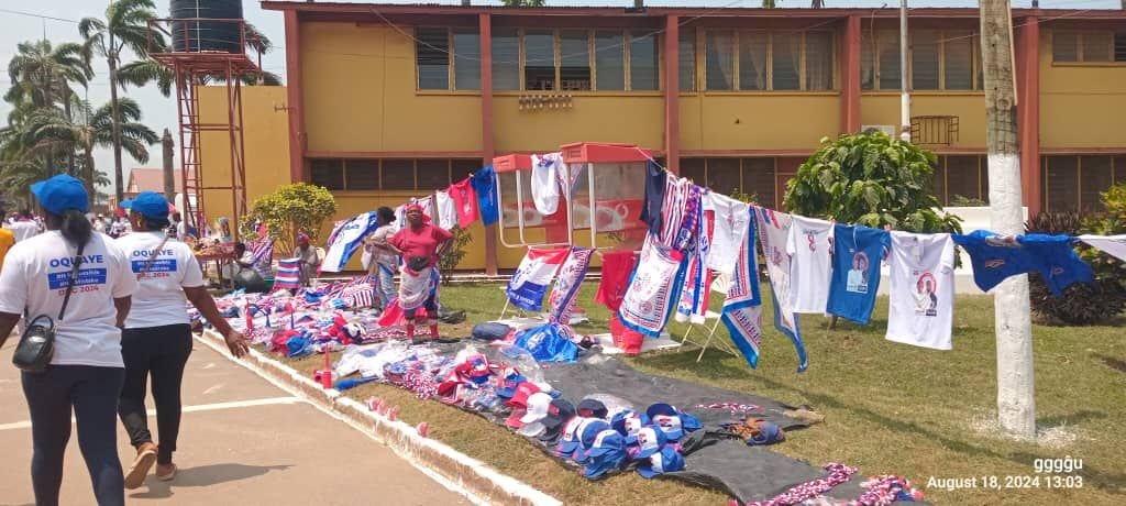 Brisk business at NPP Manifesto launch in Takoradi