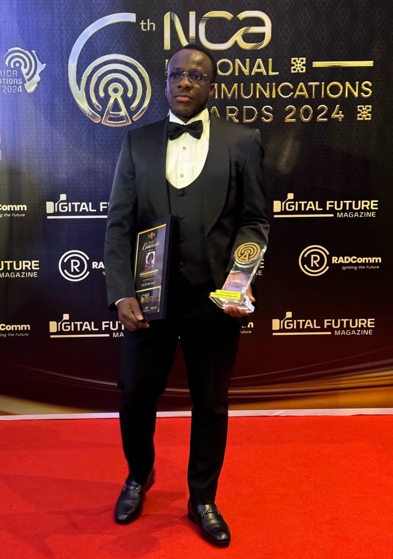 Dr. Prince Alvin Kwabena Ansah honored at 2024 National Communications Awards