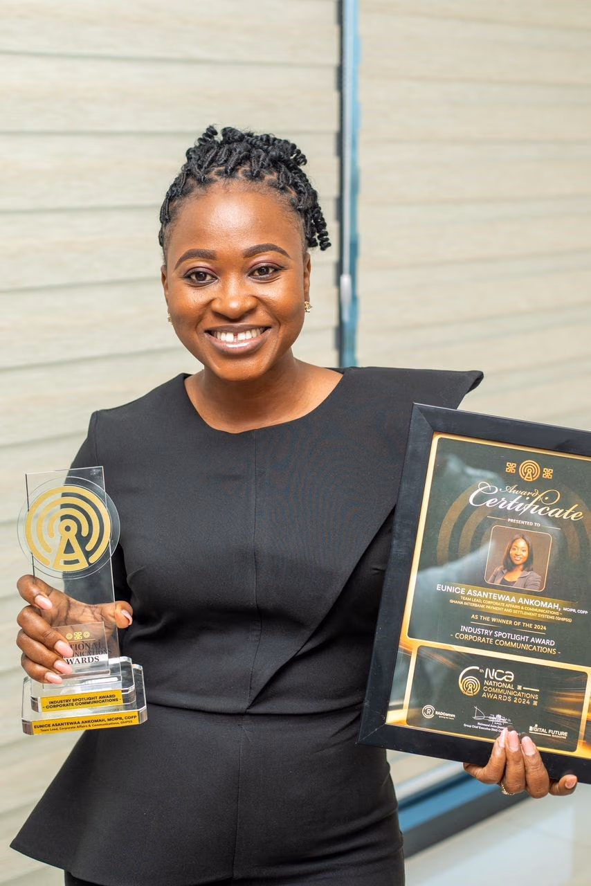 Eunice Asantewaa Ankomah honoured with Industry Spotlight Award