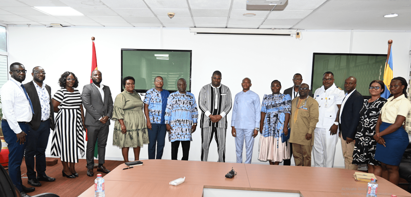 Delegation from Burkina Faso chamber of commerce visits GPHA