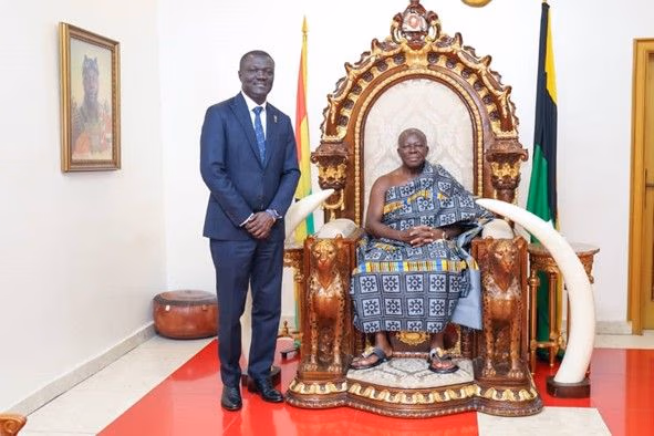 FirstBank pays courtesy call on Asantehene ahead of Nhyiaeso branch opening