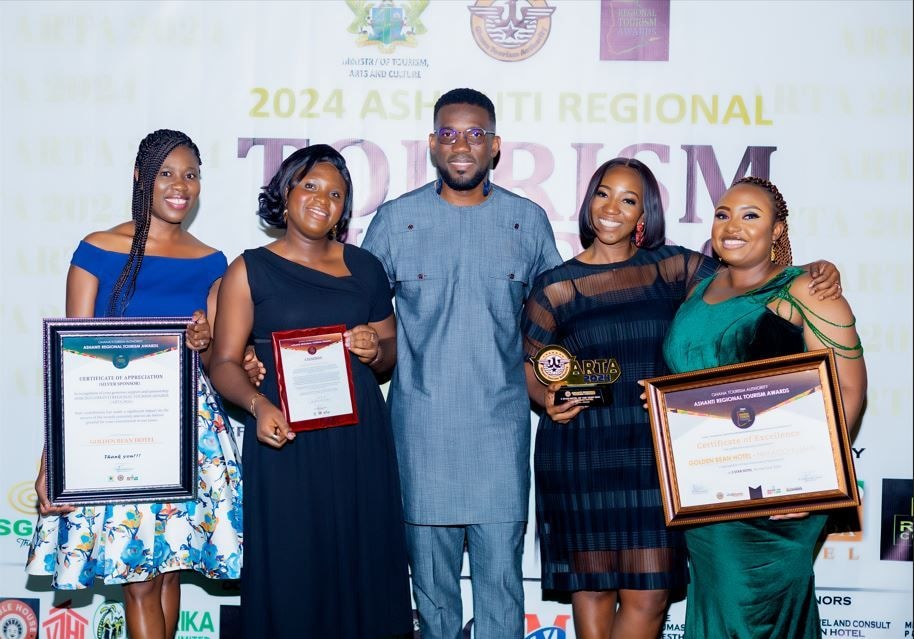 Golden Bean Hotel adjudged Best 3-Star hotel in Kumasi