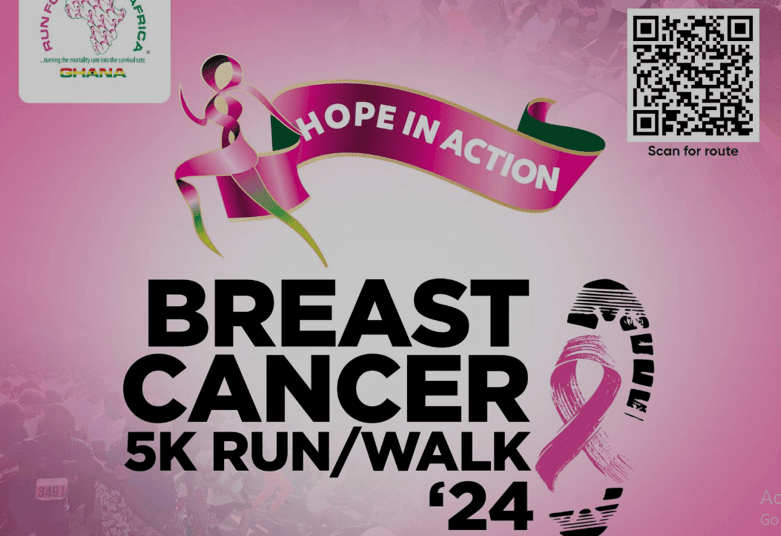 First National Bank runs to create awareness for breast cancer