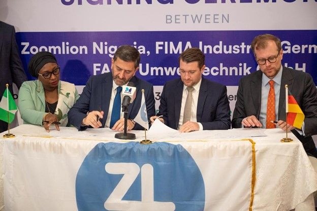 Zoomlion Nigeria signs US$40m Waste Management contract