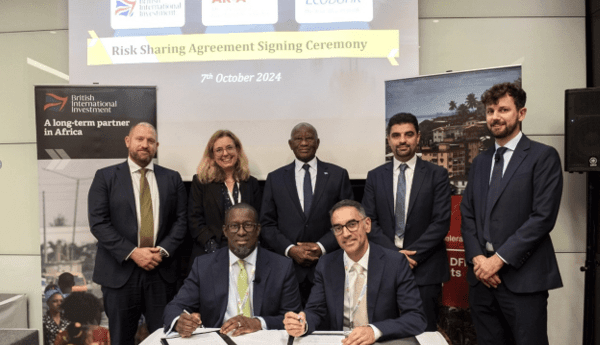 Ecobank British International Investment, sign US$25 million risk sharing agreement to boost private sector growth