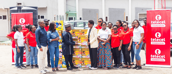 Telecel donates to Onua Group Foundation in support of menstrual hygiene