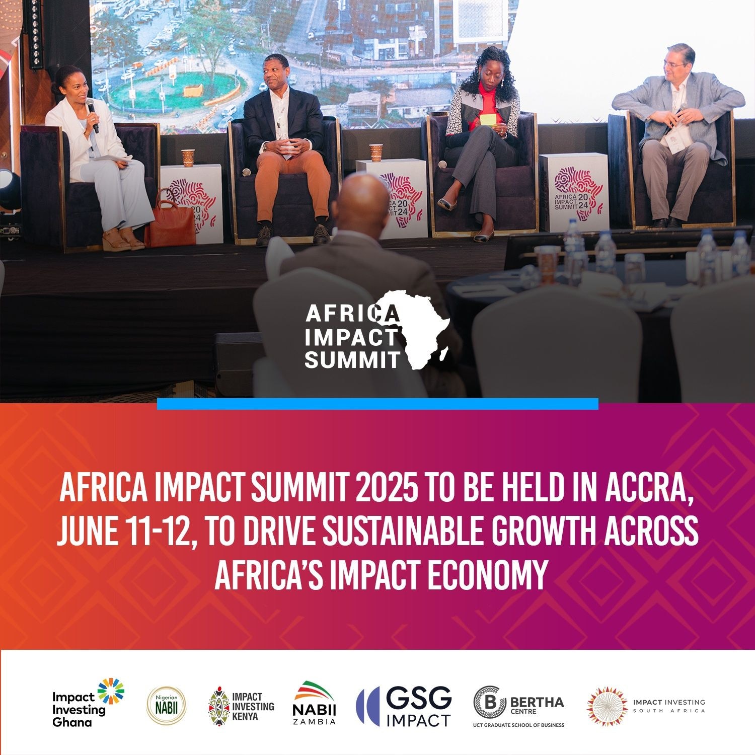 Africa Impact Summit 2025 slated for June 11-12 in Accra