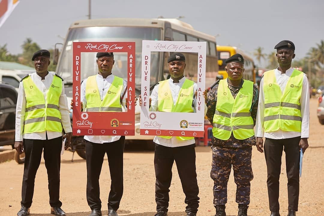 Rock City Hotel leads road safety awareness campaign in Nkawkaw