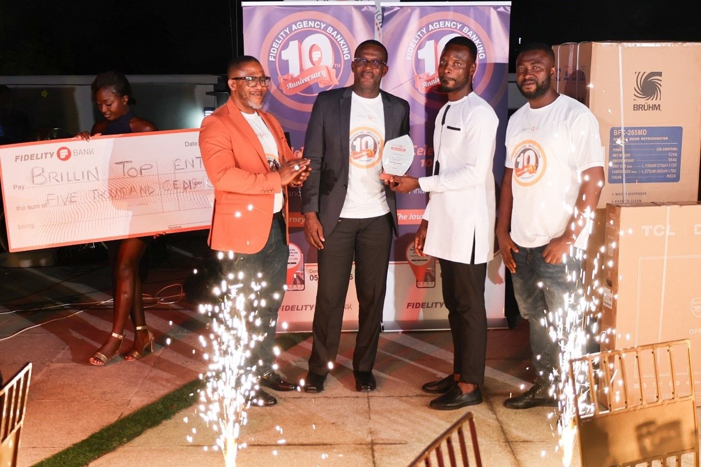 Fidelity Bank honours outstanding agents