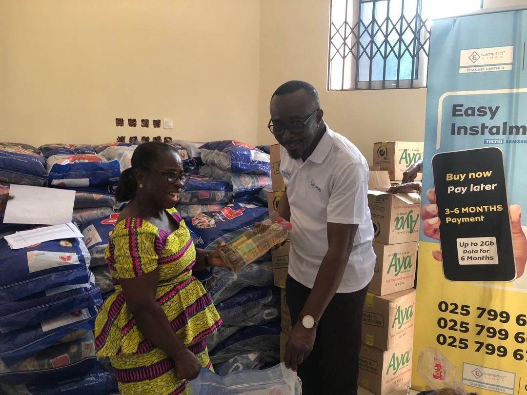 Sametro Group of Companies Donates to Widows in Tarkwa Nsuaem Municipality
