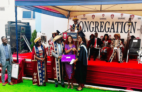 UniMAC Valedictorian wins 2024 Hollard Prize