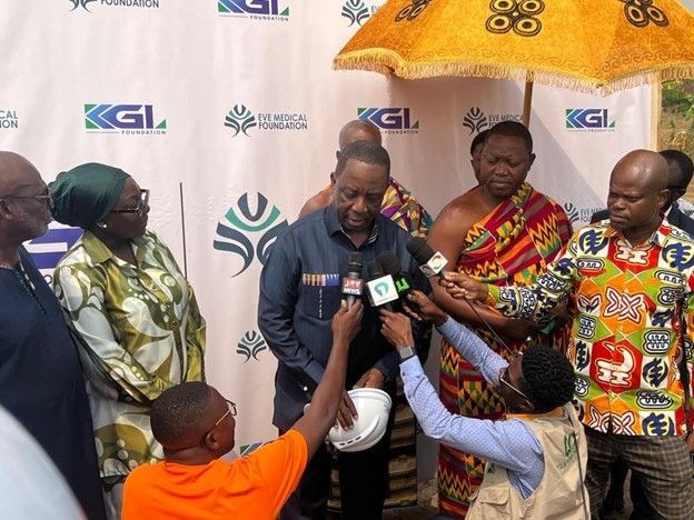KGL Group begins construction of ultra-modern mental health facility in Kumasi
