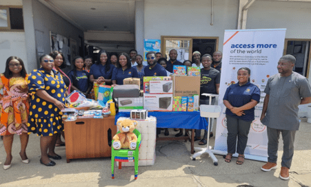 Access Bank’s Employee Volunteer Programme enhances neonatal care at Ussher Hospital