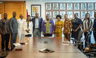 IIPGH pays courtesy call on Minister of Communication, Digital Technology and Innovation