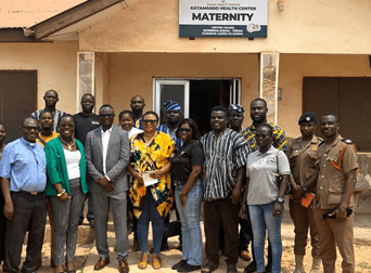 Tino Solutions supports Katamanso Health Centre with GH₵150,000 solar system