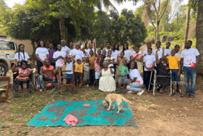 Star Assurance Group visits Precious Feet International on Valentine’s Day