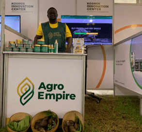 Sailing through snail production: Agro Empire drives youth employment
