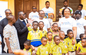 Coastal Network Foundation donates books to 2 schools in Dawhenya and Prampram