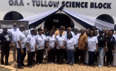 Achimota SHS receives GH¢1.5m science lab equipment from 1975 & 1985 year groups