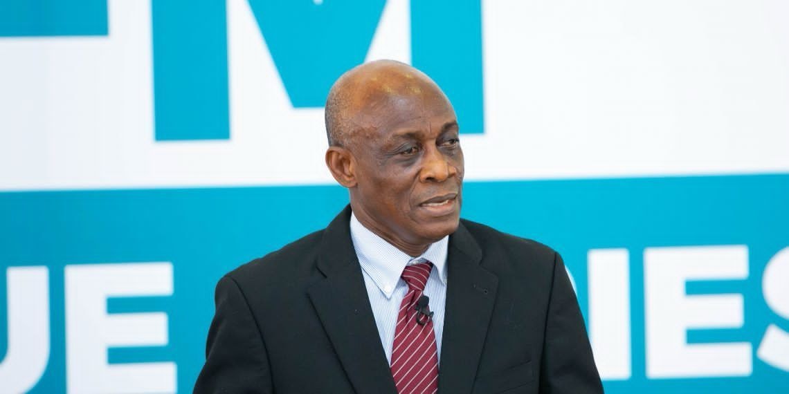 Seth Tekper speaks at AmCham event to honour Simon Madjie