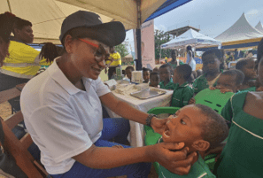 Gold Fields Foundation, Pepsodent sensitise over 2,000 school children on oral care