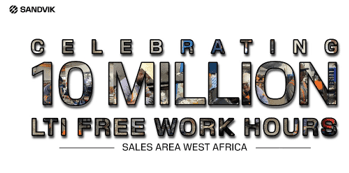 Sandvik Mining celebrate 10 million work hours without injury
