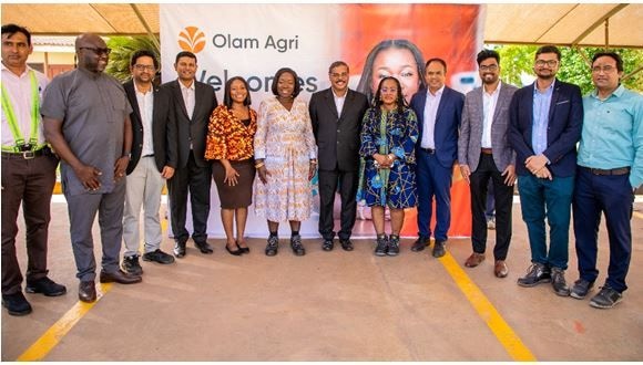 Trade Minister visits Olam Agri wheat-milling facility in Kpone
