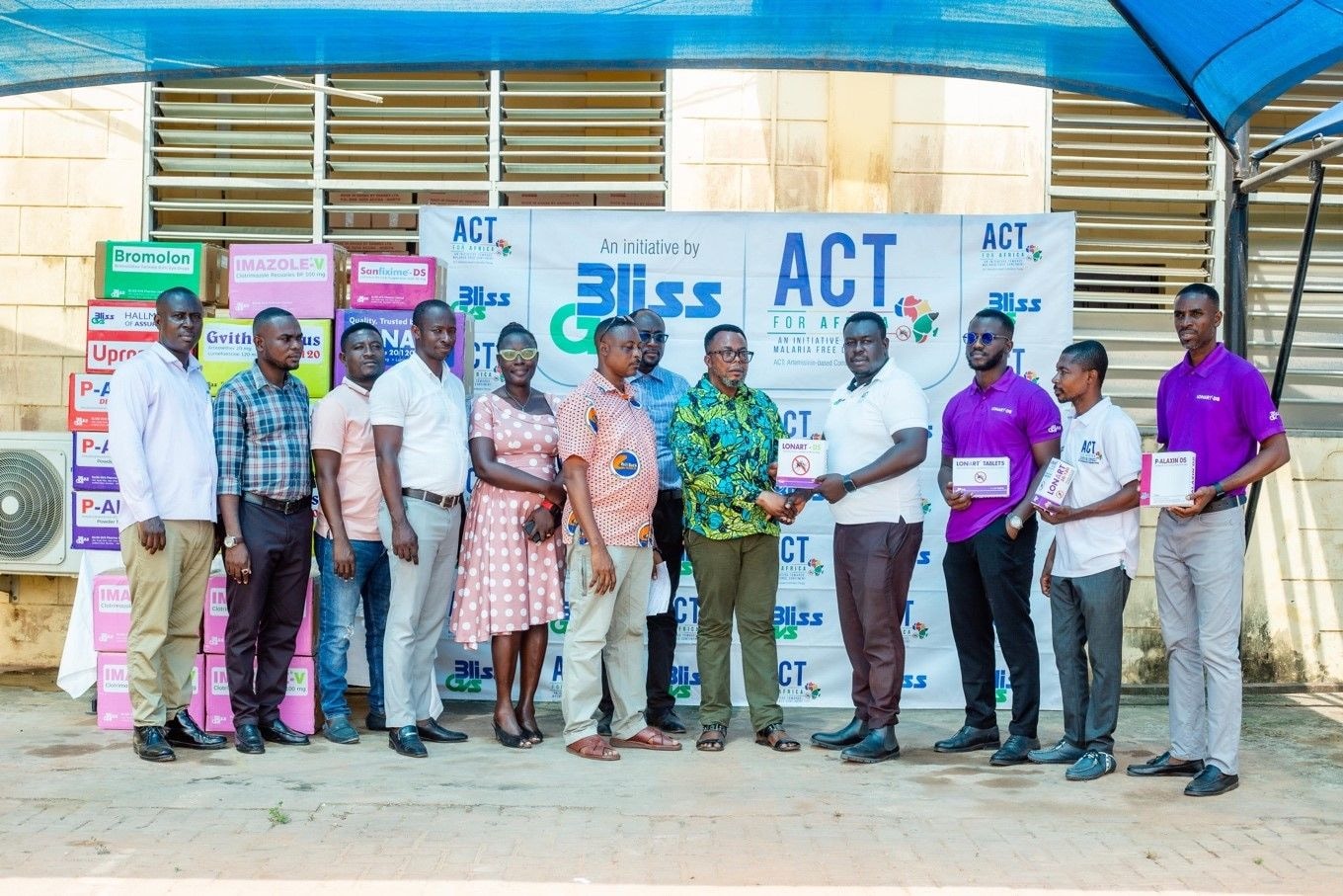 Bliss GVS Pharma donates Antimalarial drugs to support health facilities