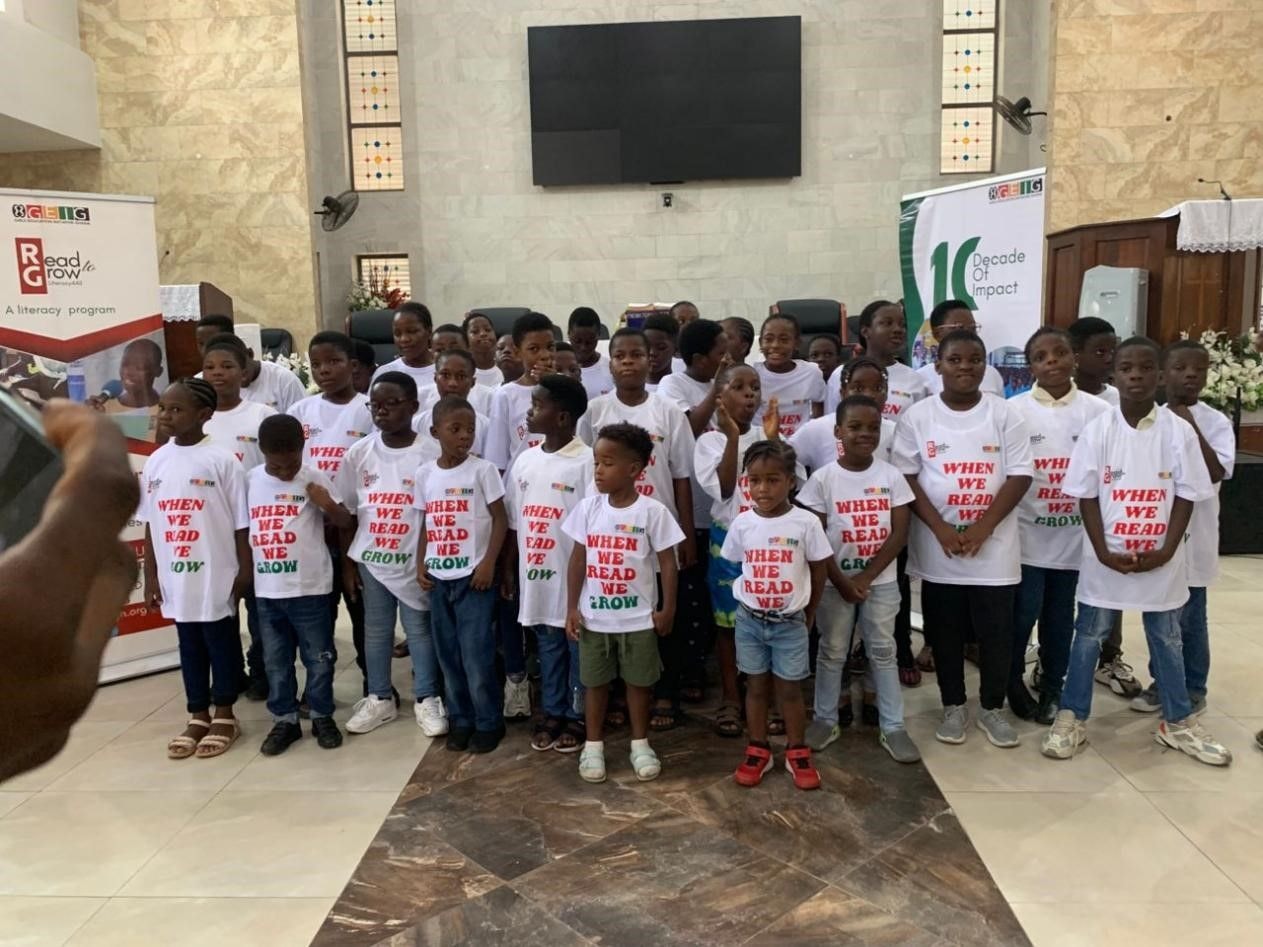 GEIG launches ‘Read to Grow’ programme at Covenant Presby School