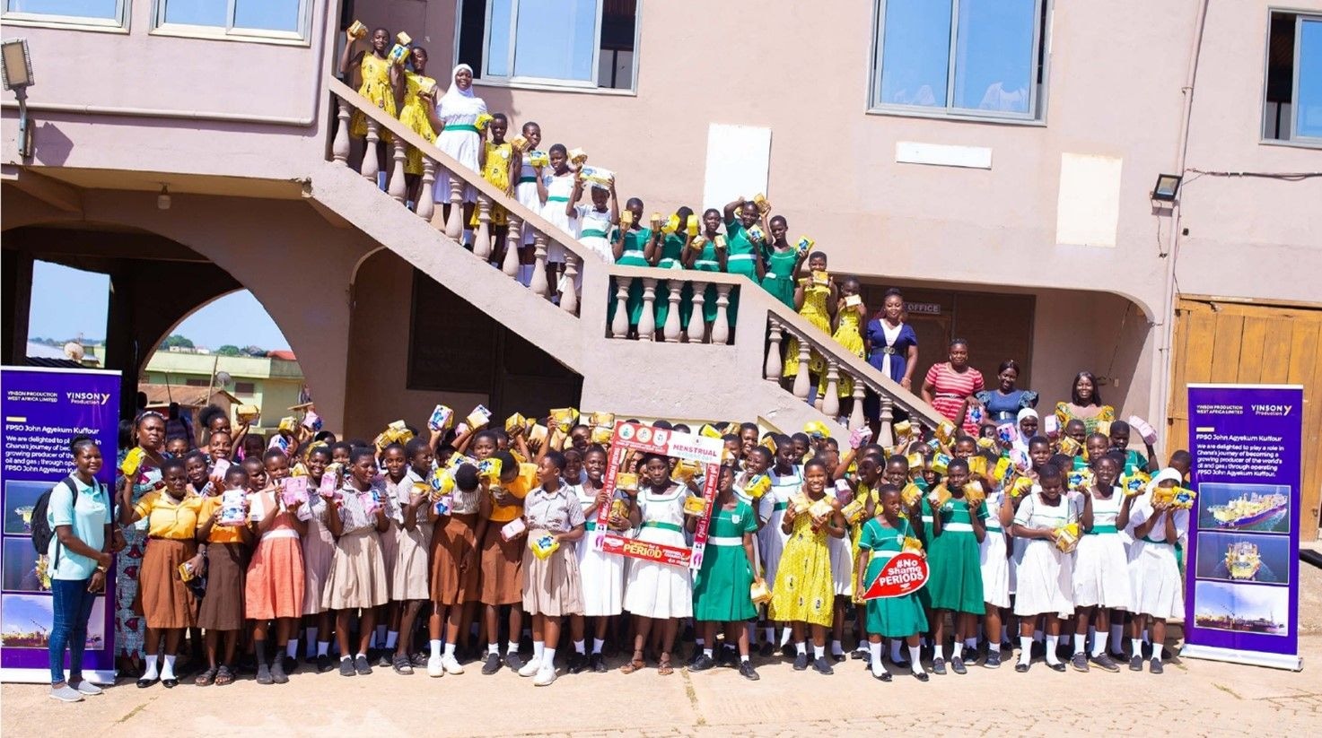 Yinson Production combats period poverty in Ahanta West Municipality with Menstrual Hygiene training