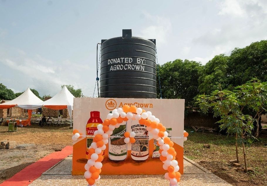 AgroCrown West Africa deepens CSR commitment with borehole project for Ofosu community