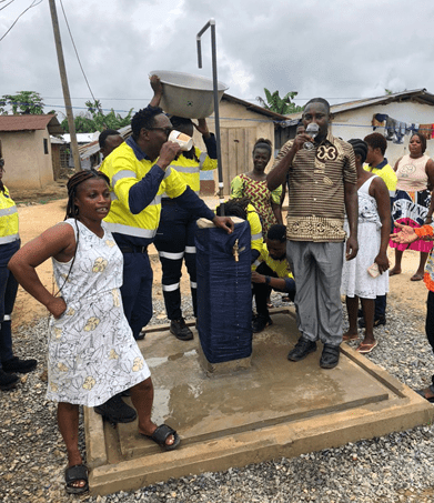 Gold Fields Foundation hands over water project at Badukrom