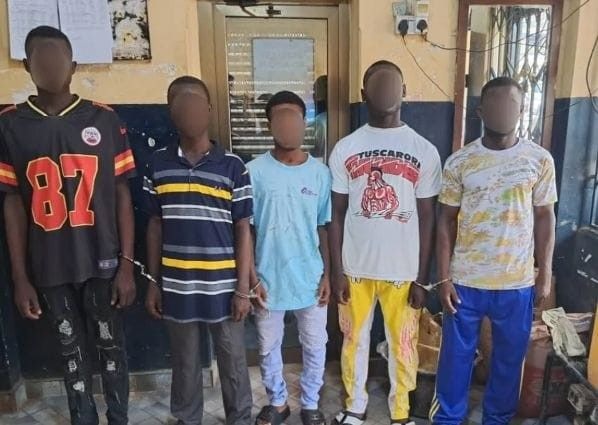 Mining site robbery foiled, five suspects arrested in Dompim