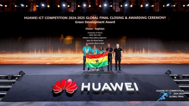 Ghana wins Green Development Award at Huawei Global ICT Competition