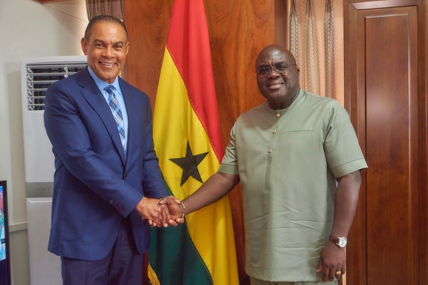 US mogul Rudy Moise praises investment climate on landmark visit