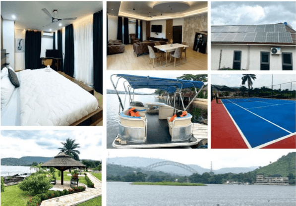 Lake Volta’s burgeoning hospitality destination, ‘Platinum Blue Island Resort’, delivers all-consuming paradise