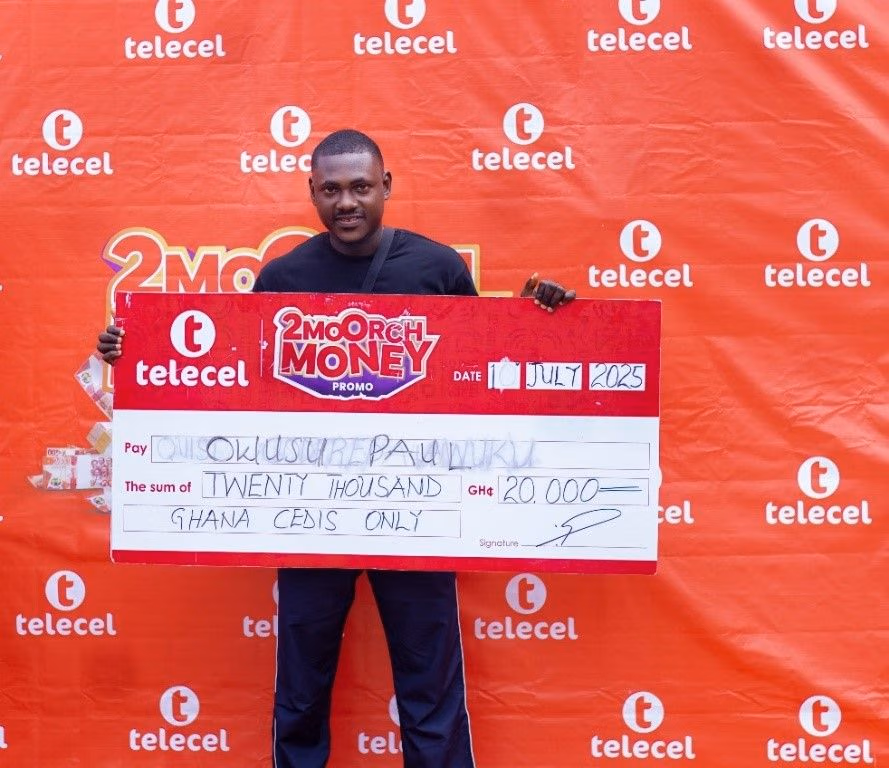 How Telecel 2Moorch Money promo winners react to GH¢20,000 wins