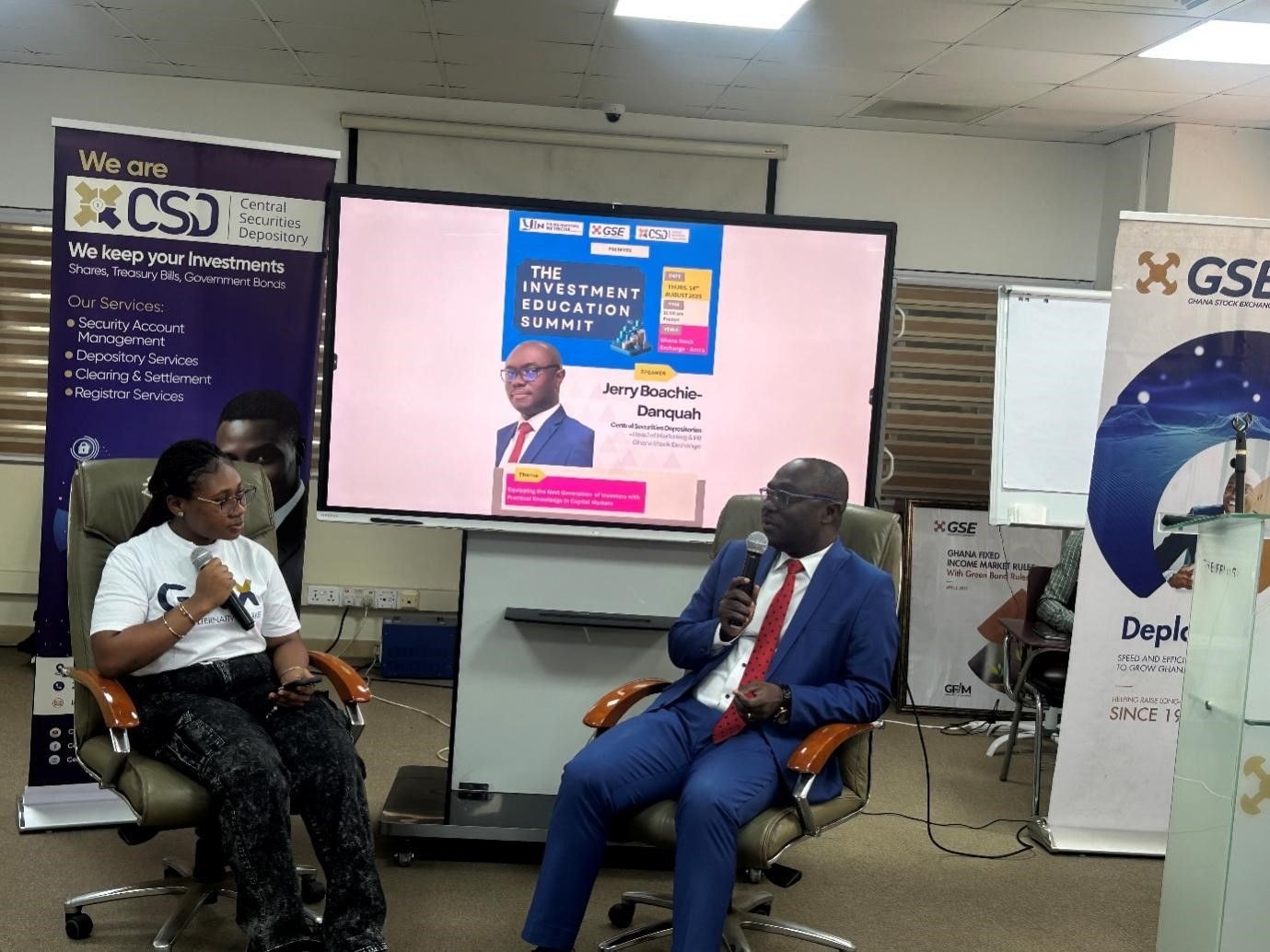 CSD urges youth to invest in stock market