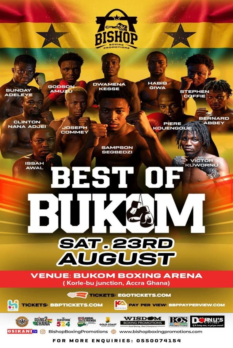 “Best of Bukom”: A total boxing experience set to redefine fight nights