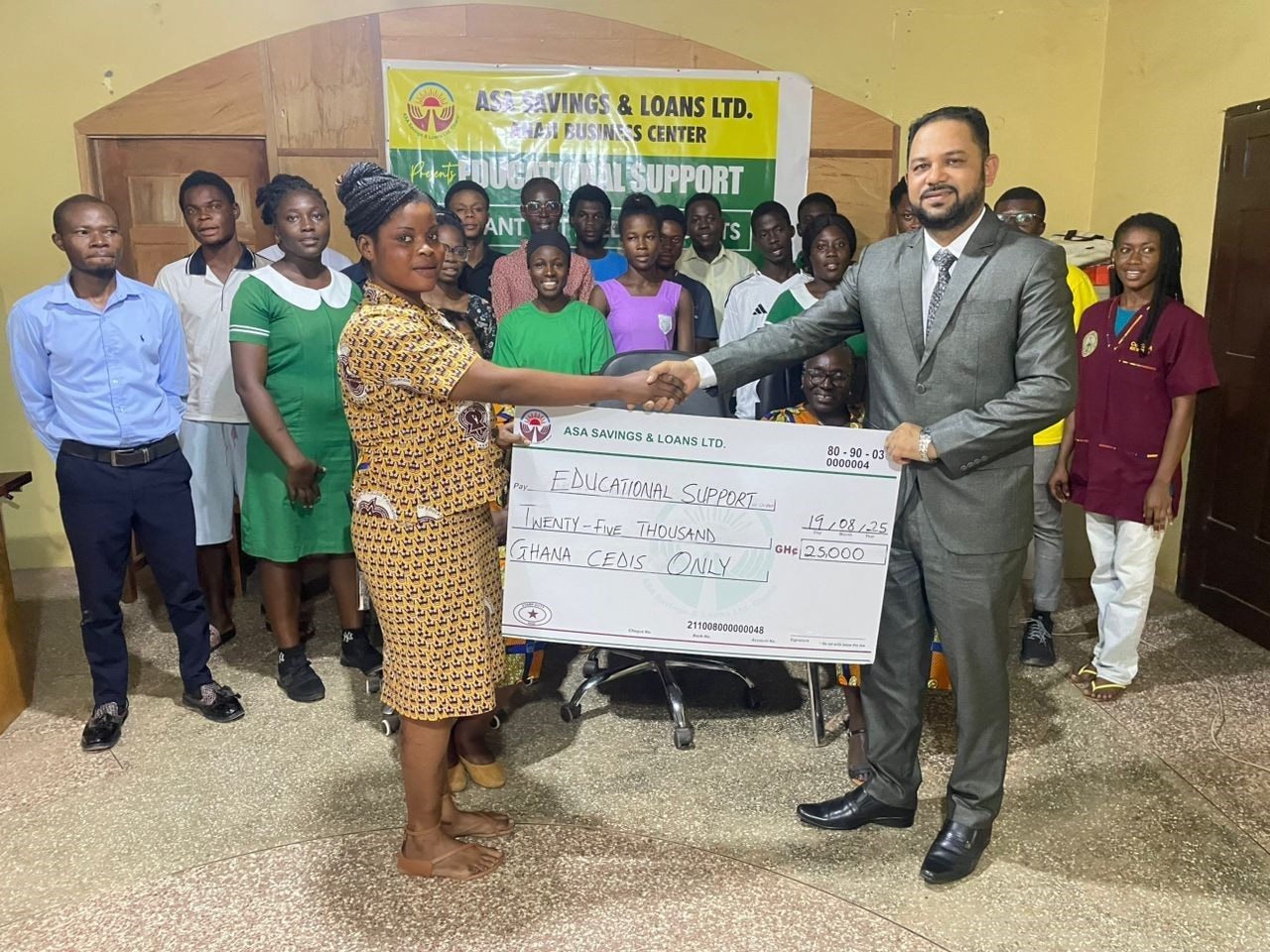50 students in W/Region receive educational support from ASA Savings and Loans