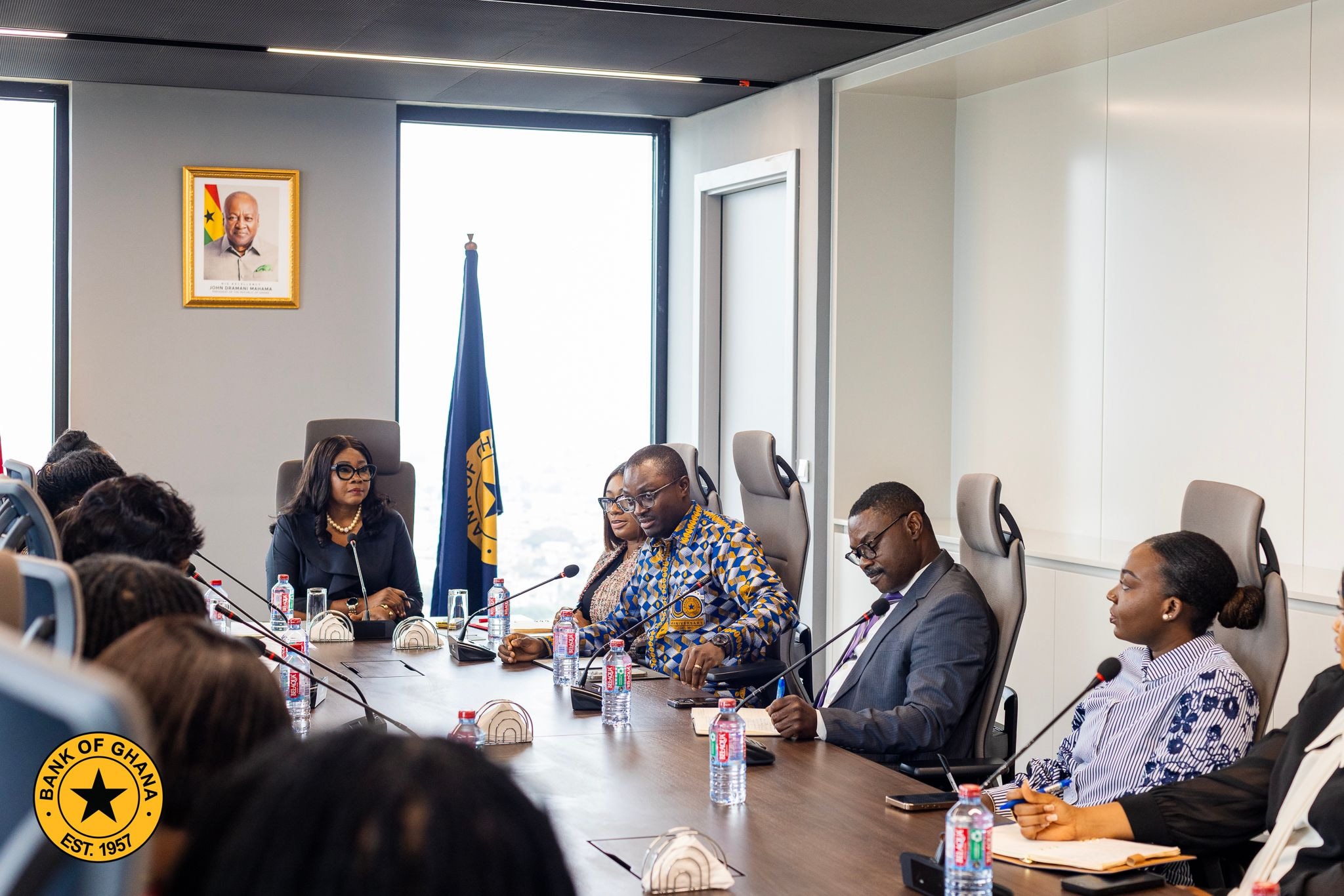 Ethel Cofie leads women in fintech delegation to BoG