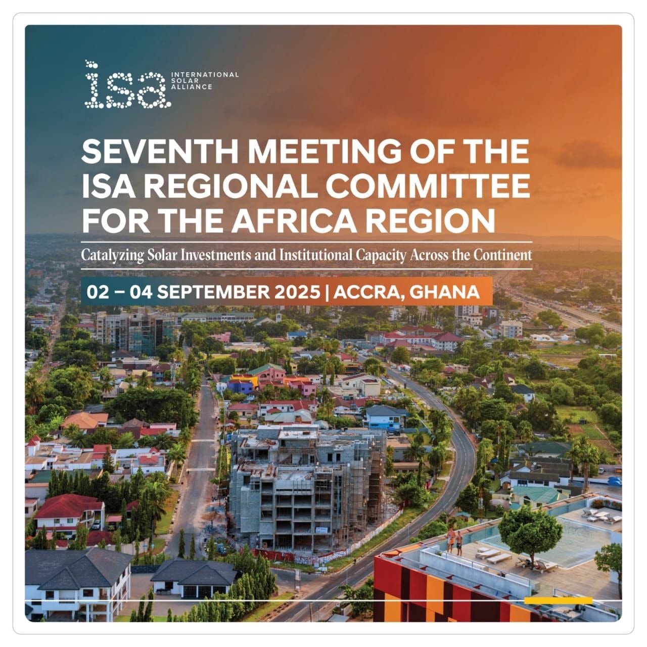 ISA’s Africa Regional Meeting in Accra to catalyse solar finance, skills and innovation