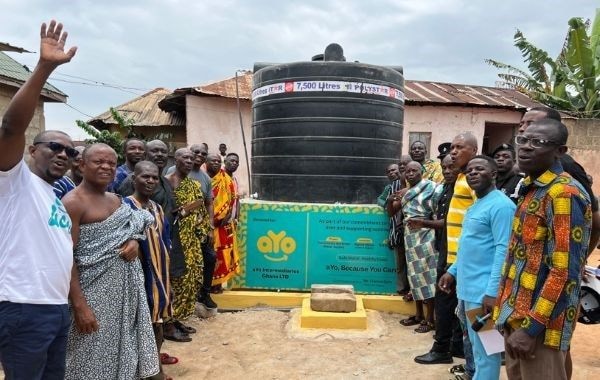 aYo provides GH¢150,000 mechanised borehole for Agona Nkum community