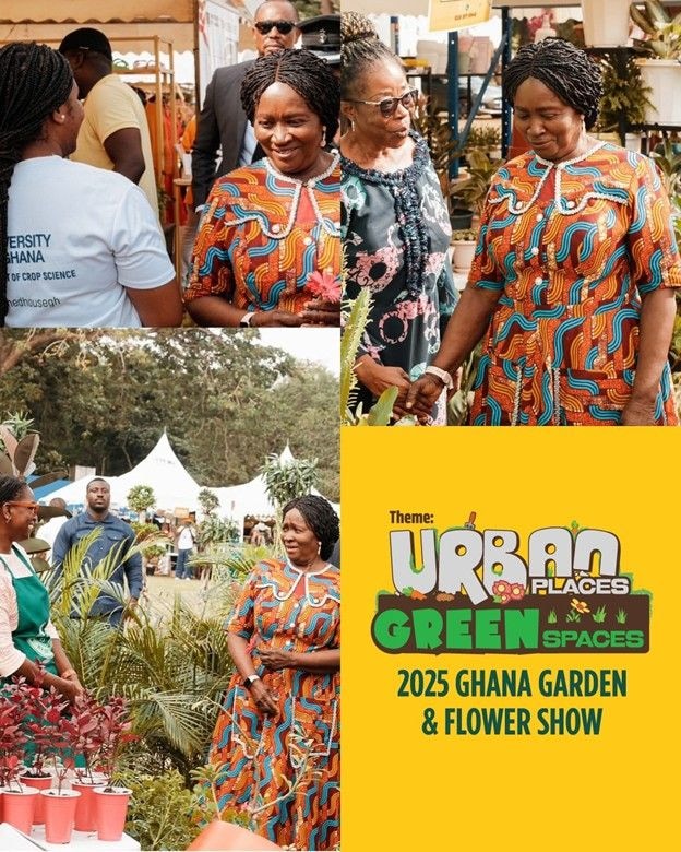 Vice President visits Ghana Garden and Flower Show, engages exhibitors and innovators