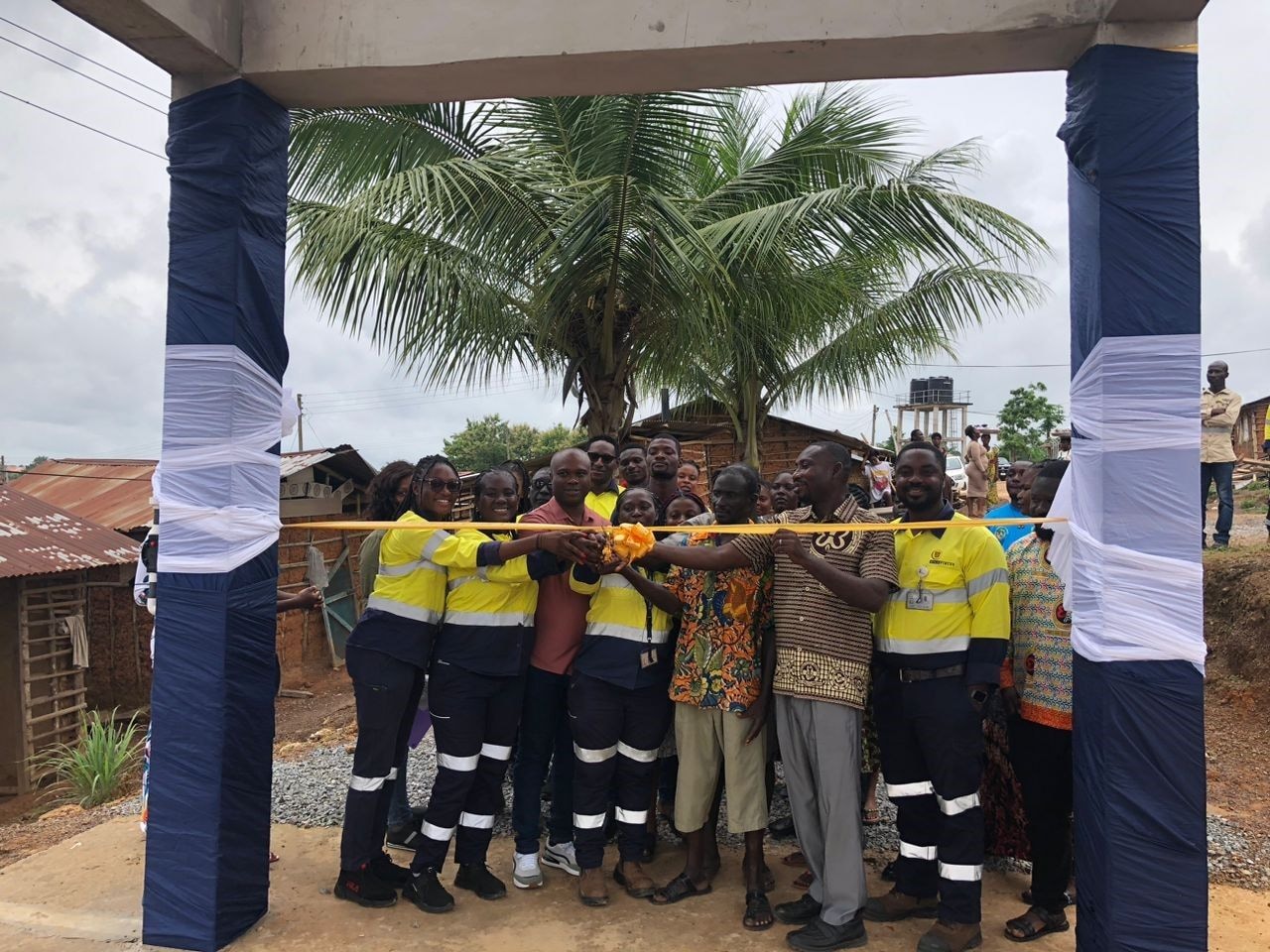 Gold Fields Foundation hands over water project at Badukrom