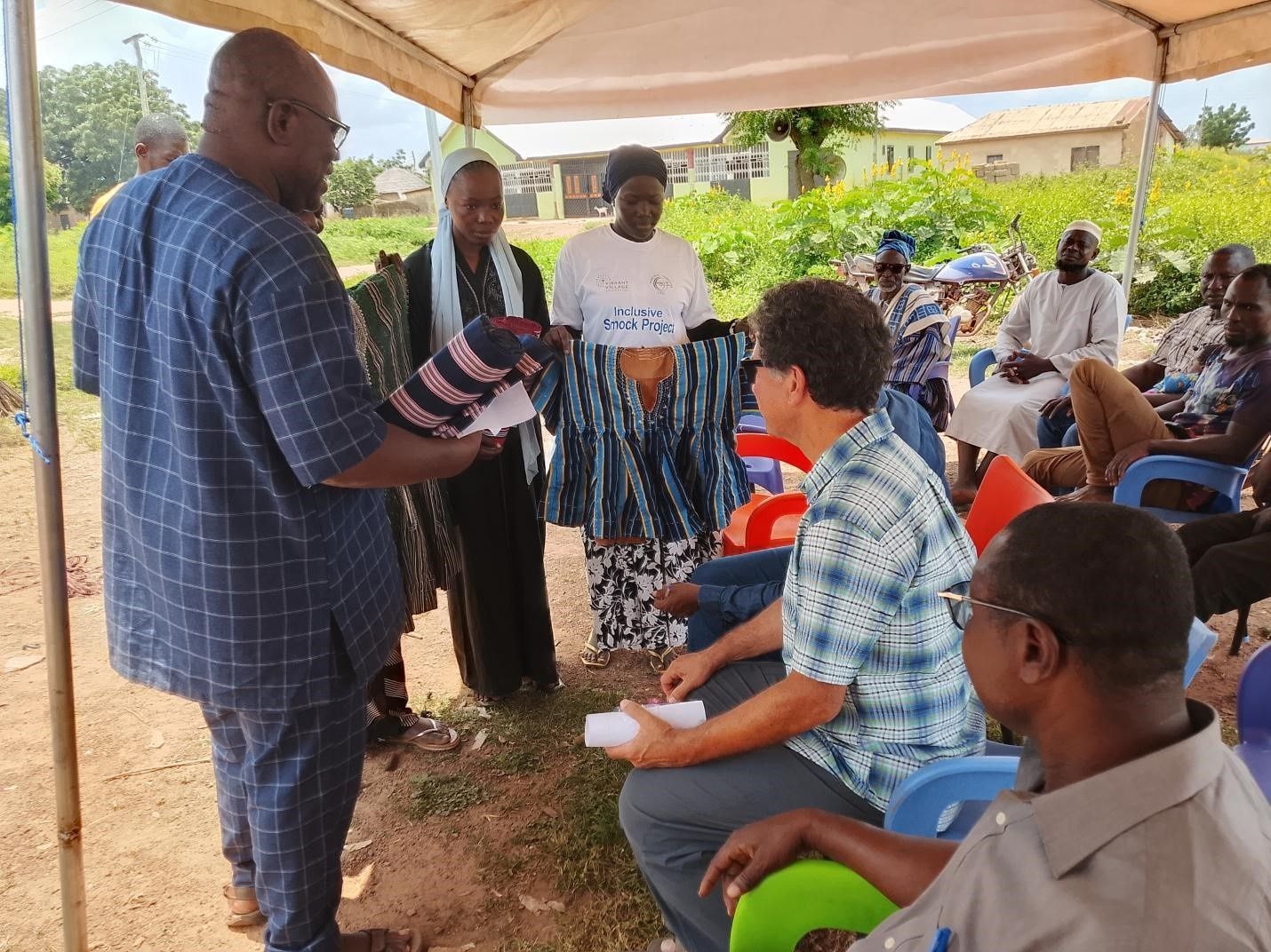 PureTrust Foundation supports young women with smock-weaving machines